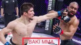 BAKI MMA leçon amener au sol contrôle + frappe au sol !