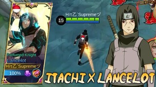 LANCELOT SKIN AS ITACHI UCHIHA SCRIPT | FULL EFFECTS + NO PASSWORD - MOBILE LEGENDS