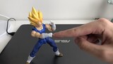 [Stop Motion Animation] A cosmic powerhouse can challenge Vegeta with one finger? !
