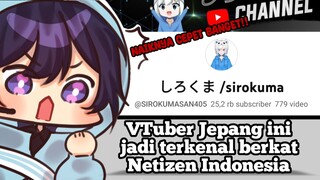 VTuber Jepang bernama "sirokuma" jadi terkenal berkat Netizen Indonesia