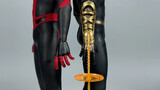 ความชื่นชมของชุด Hottoys Spider-Man Black Gold