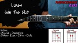Lunes - Join The Club (Guitar Cover With Lyrics & Chords)