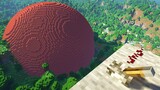 จุดระเบิด TNT 8000 ลูกใน Minecraft