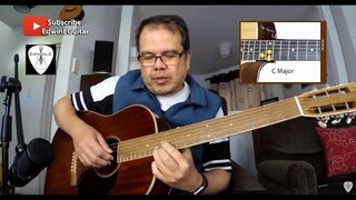 C Chord Guitar Lesson - Variations on Fret Board by Edwin-E