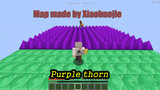 [Game] Minecraft - Vượt qua hàng rào Spikeweed màu tím