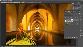 Thủ thuật chỉnh màu ảnh hợp với không gian ảnh ghép trong photoshop