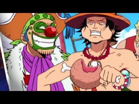 Buggy Meets Ace (HD) | Funny Moment | One Piece (Dub)