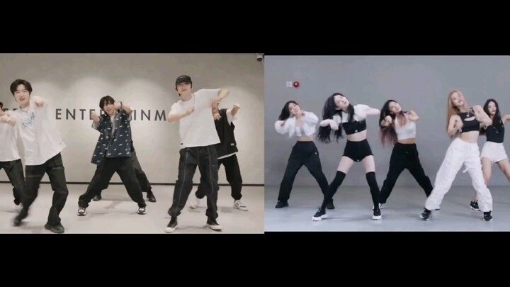 同框看boystory翻跳师妹itzy新歌有多还原