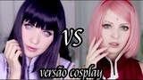 Hinata vs Sakura (versão cosplay)(leia a descrição )
