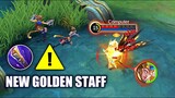 GOLDEN STAFF IS THE NEW ITEM FOR WANWAN | MOBILE LEGENDS