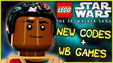 LEGO Star Wars: The Skywalker Saga | NEW CHARACTER CODES & WB GAMES NEWS