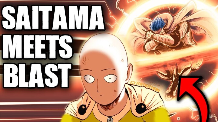 SAITAMA MEETS BLAST / One Punch Man Chapter 139
