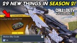 29 New Things In Cod Mobile Season 2! (2024)