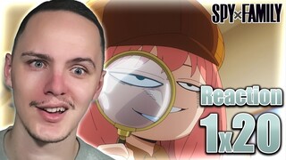 INVESTIGATOR ANYA! | SPY x FAMILY Episode 20 Reaction