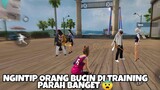 PRANK NGINTIP ORANG DI TRAINING LAGI BUCIN SAMPE DI AJAK W1K W1K PARAH BANGET |FREE FIRE INDONESIA