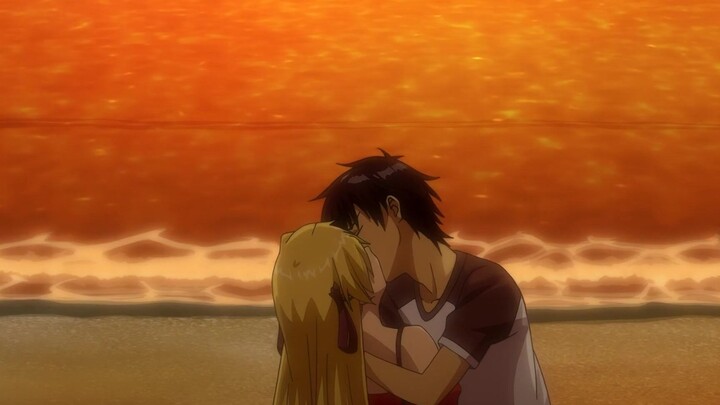 The 33rd episode of the most unrestrained kissing scene in anime