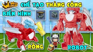 SongFish Hướng dẫn chế tạo Rồng 2 đầu biến hình robot đơn giản trong mini world