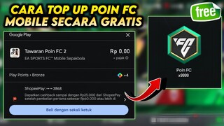 TUTORIAL TOP UP POIN FC MOBILE SECARA GRATIS 2024.