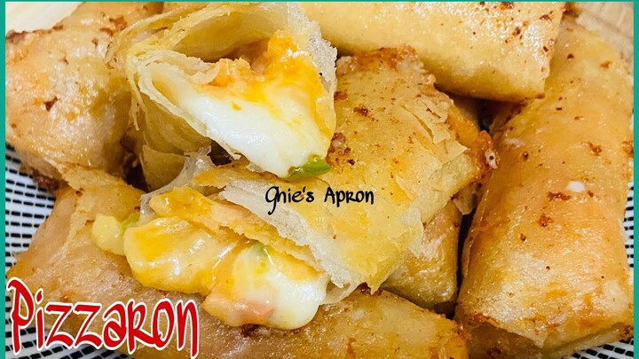 Pizzaron | Pizza Turon | Ghie’s Apron