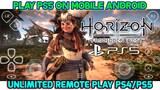 MAIN GAME BARU HORIZON FORBIDDEN WEST PS5 DI HP ANDROID | UNLIMITED REMOTE PLAY PS
