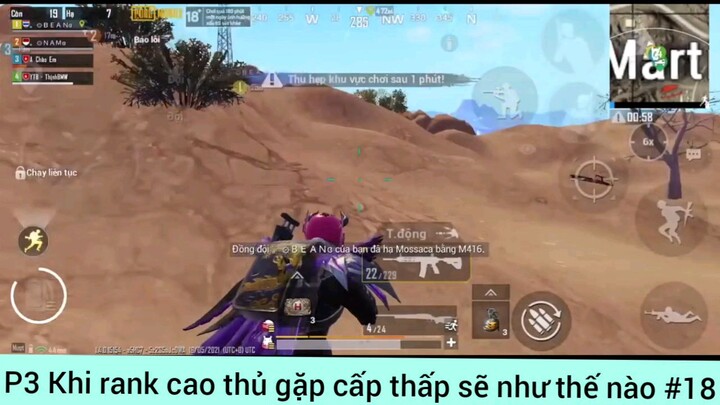 Khi danh cao thủ tập cấp thấp sẽ như thế nào #18