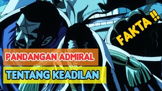 INILAH DAFTAR ADMIRAL ONE PIECE DENGAN KEADILAN YANG DIYAKINI !! | Topi Jerami