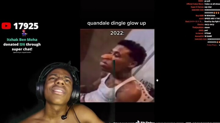 iShowSpeed Reacts To QUANDALE DINGLE..😭😭