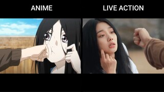 VERSI ANIME DAN LIVE ACTION || FUU HOUHOU 🥰‼️HITORI NO SHITA