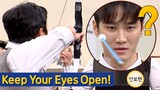 [Knowing Bros] Ahn Bohyun's Keep Your Eyes Open While Watching an Arrow Flying Towards You!👀