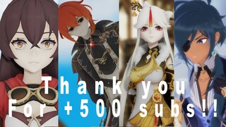 【Genshin Impact MMD】Meme Compilation