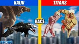 Kaiju vs Titans Race | SPORE