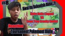 Reaction Tour Pokemon Unite Unite Holic (Japan) Vs Team True Gravity (India) #8