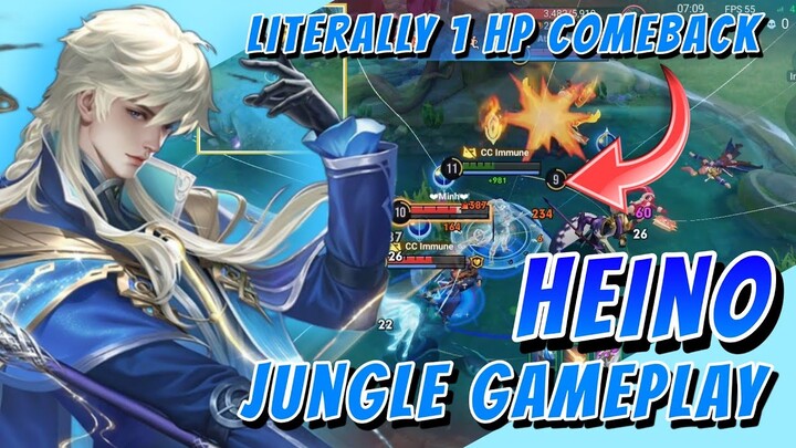 Heino Jungle Is Unstoppable!! | Build and Arcana | How To Play Heino Jungle | Honor of Kings