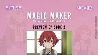 [E2] Magic Maker: Isekai Mahou no Tsukurikata [720p]