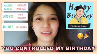 instagram followers control my BIRTHDAY (maliligo ba ako?) | Flight Attendant Vlogs