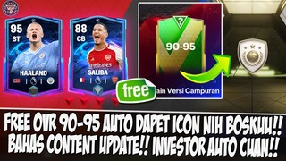 📌AUTO DAPET ICON!! BAHAS CONTENT UPDATE FREE 90+ & UP OVR PEMAIN UCL RIVALS EA SPORT FC 24 MOBILE