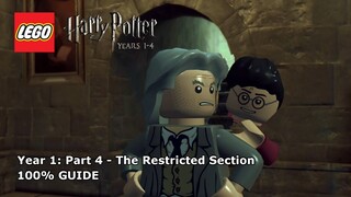 #4 The Restricted Section 100% Guide - LEGO Harry Potter: Years 1-4