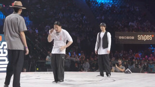 中国Popper 片片 Juste Debout 总决赛的舞台的Battle