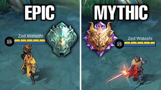 EPIC vs MYTHIC