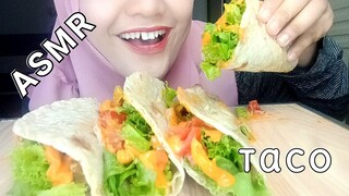 ASMR TACO SPICY CHICKEN 🌮🌮| TEH PUCUK HARUM