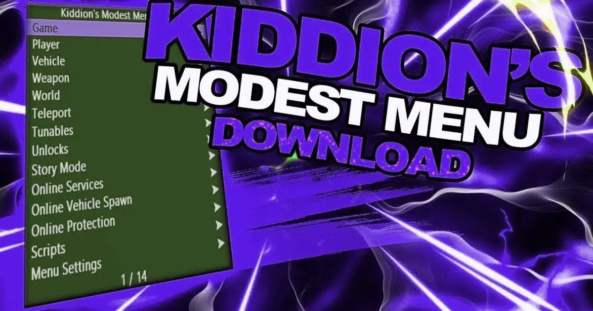 Gta 5 mod menu kiddions mod menu for gta 5 online undetected 2022