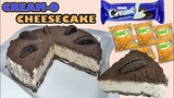 CREAM-O OREO CHEESECAKE ICE CREAM CAKE | HOW TO MAKE CHEESECAKE | 3 INGREDIENTS ONLY