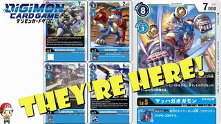 Blue "Gao" Digimon Finally Revealed (Digimon TCG BTS4 - Great Legend Reveals)