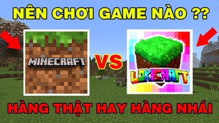 Bạn Có Nên Chơi Các Tựa Game Nhái Minecraft 80% | So Sánh 2 Game Và Điểm Khác | PHẦN 2..!!