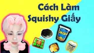 Squishy Giấy bts - Squishy Giấy bt21 -  jimin bts -  Squishy Giấy tự làm