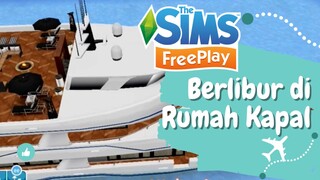 BERLIBUR DI RUMAH KAPAL, GAME THE SIMS FREEPLAY