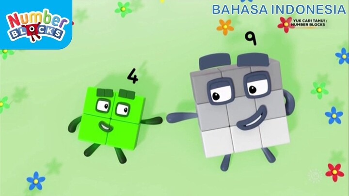 Sembilan [S2E04] | Numberblocks (Bahasa Indonesia)