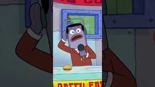 SpongeBob | Patrick Star TAK TERKALAHKAN dalam kontes makan! 🍔 #Shorts
