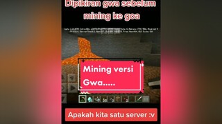 ga berani sampai kedalam :v minecraft mining fypgakni bismillahfyp fyp fypシ fyppliss fypdong foryou