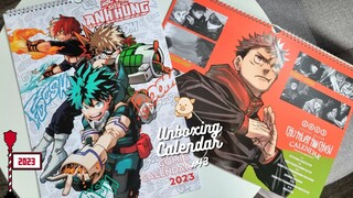 🐽 UNBOXING & REVIEW📦|| MANGA HAUL || COMIC CALENDAR 2023 JUJUTSU KAISEN - MY HERO ACADEMIA✨ Tầu Tẩu🐽